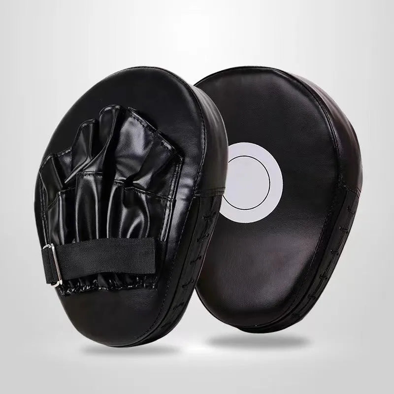 Vertical boxing target punch mitts for Sanda Muay Thai training with coloured edge options