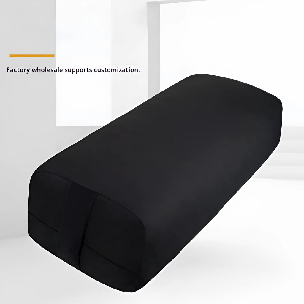 Yoga high elastic shoulder inverted bolster for health massage in square and round shapes