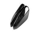 Carbon fiber rearview mirror shell sticker for Honda Civic 10th gen black 135x305mm