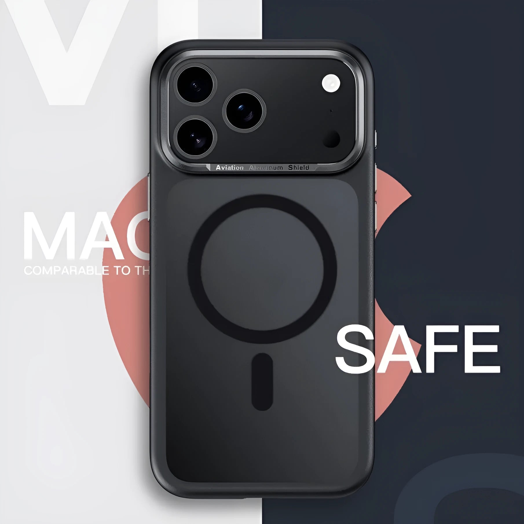 Frosted magnetic TPU protective phone case for iPhone 17 in multiple colours on a white background.