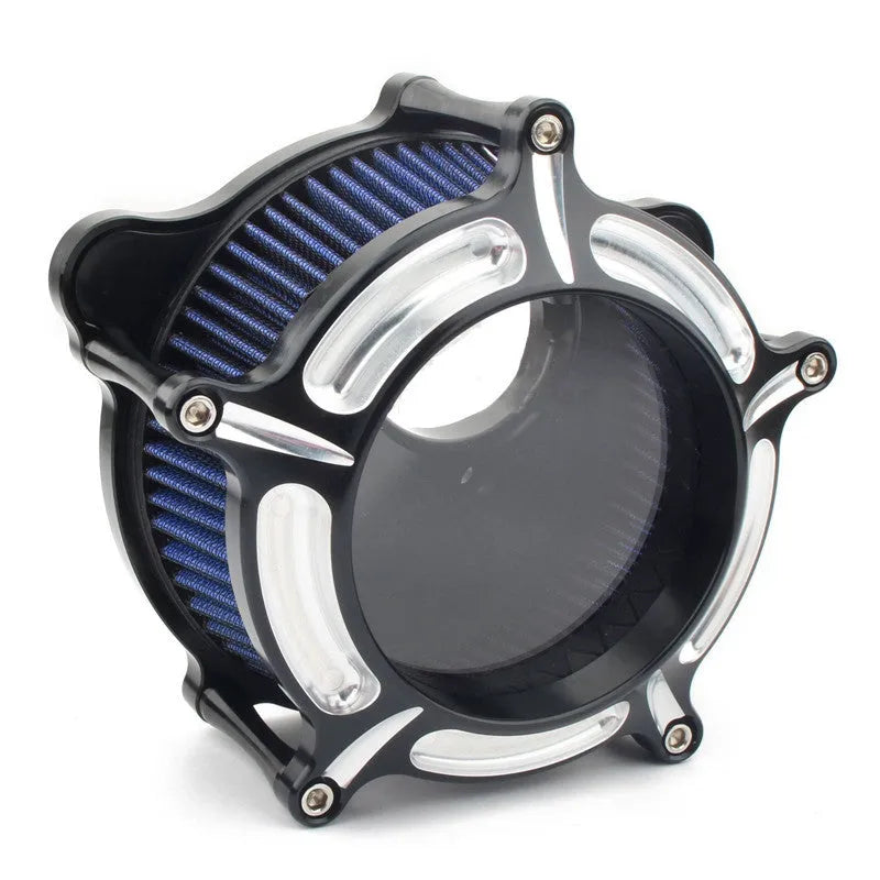 MP09-JJL aluminium air filter suction retrofitting accessory in selected colour with filter cartridge.