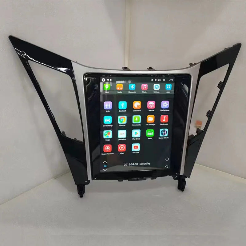 9.7-inch vertical Android car navigator for 2008 Hyundai Sonata dashboard installation