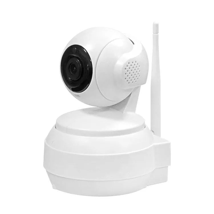 Full Netcom wireless smart dome camera white ABS PTZ with infrared night vision