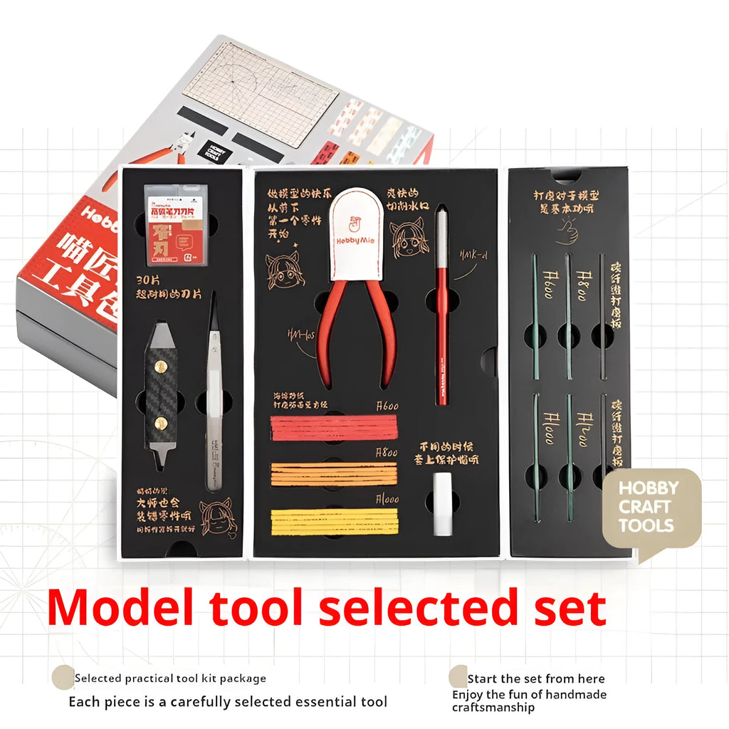Meow Maker model tool set metal craft tools for hobby modelling projects