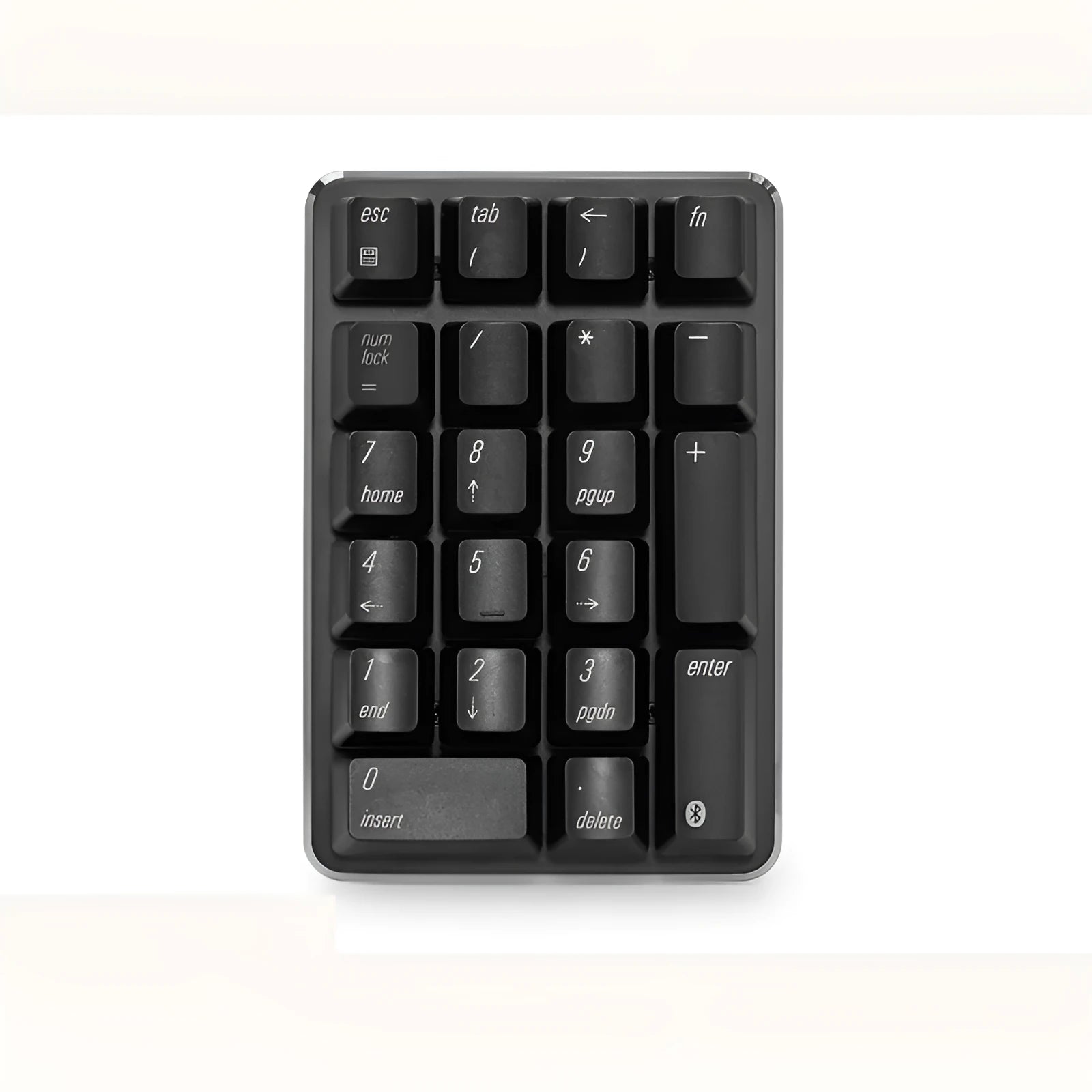 Magic Egg wireless Bluetooth mechanical numeric keypad with hot-swappable switches on a desk