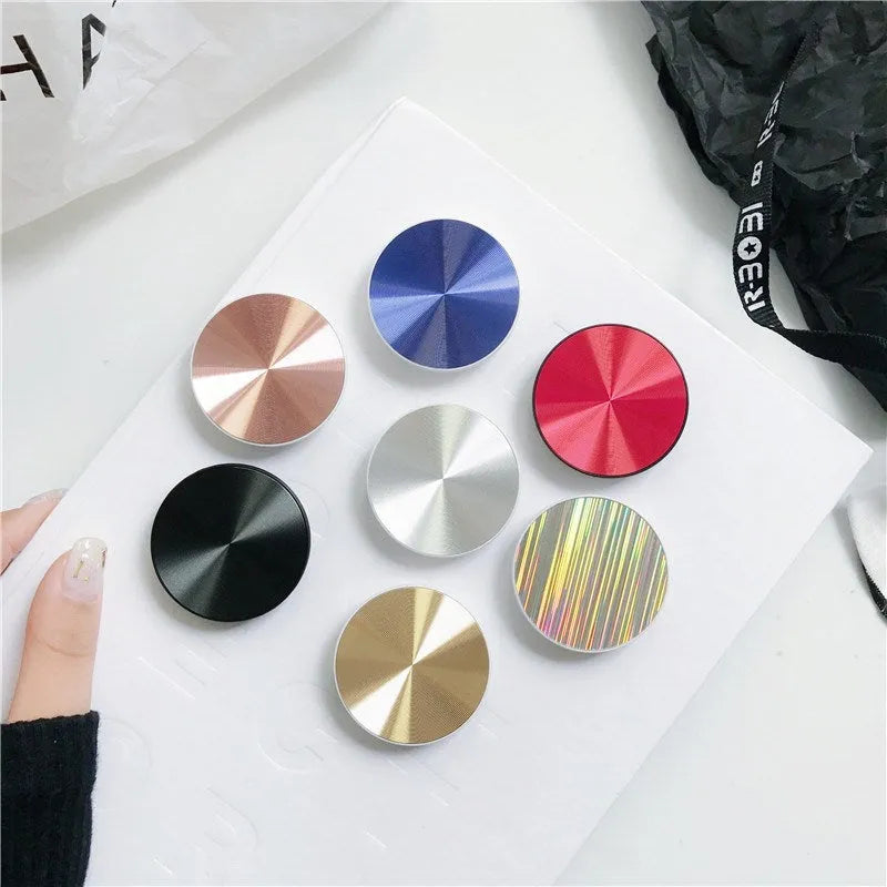 Silicone ring phone stand extension and handle for smartphone in multiple colour options
