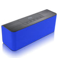 NBY5540 wireless Bluetooth speaker in silver grey with dual speakers and hands-free microphone