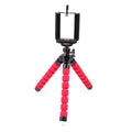 Mini flexible sponge octopus tripod stand holder for mobile phones and GoPro cameras in black colour
