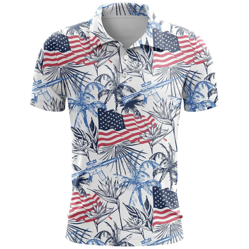 3D printed pattern on a loose-fit short sleeve sports top made from thin bird eye cloth fabric.
