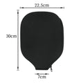 Black neoprene protective sleeve for table tennis rackets and fitness equipment