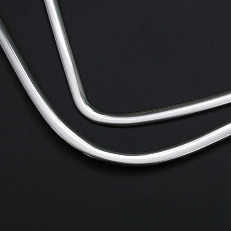 ROOX 40 series interior door audio frame stainless steel modification strips silver finish