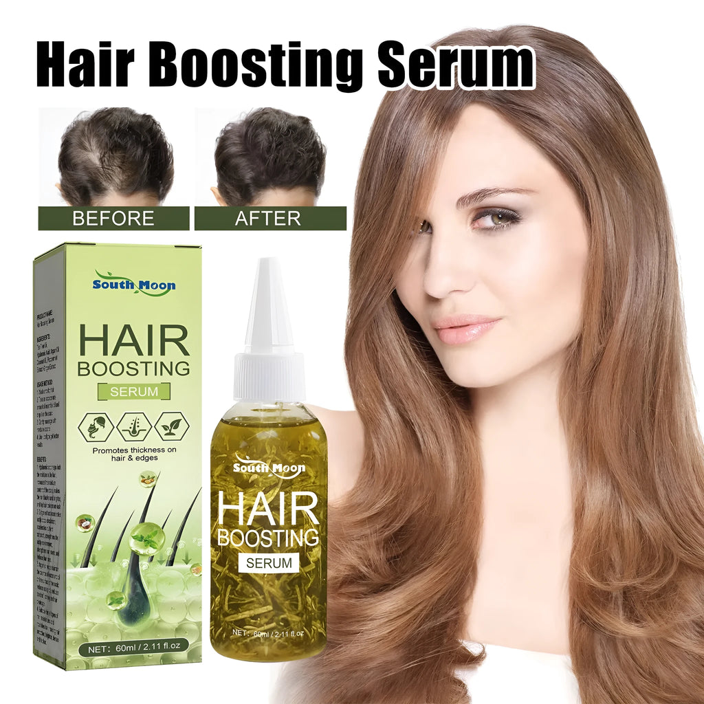 60ml bottle of anti-fall repair hair essential oil for dry, brittle hair.