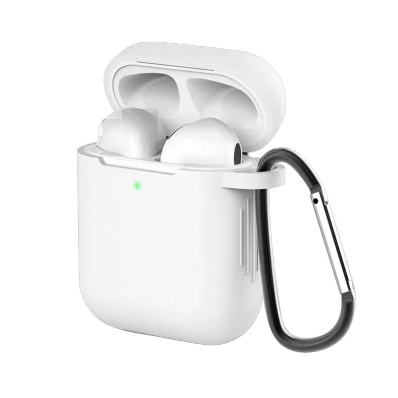 Silicone protective cover for Apple AirPods 1st and 2nd generation in various colours