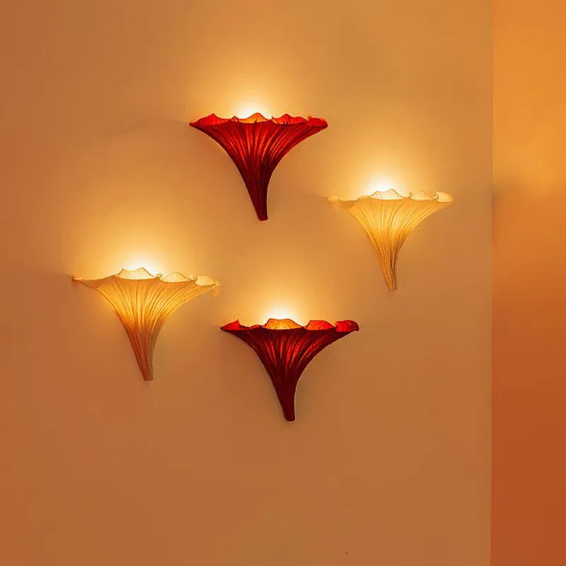 A pair of simple modern aisle bar lamps with D320mm by H230mm dimensions and customisable light colours on a bar counter