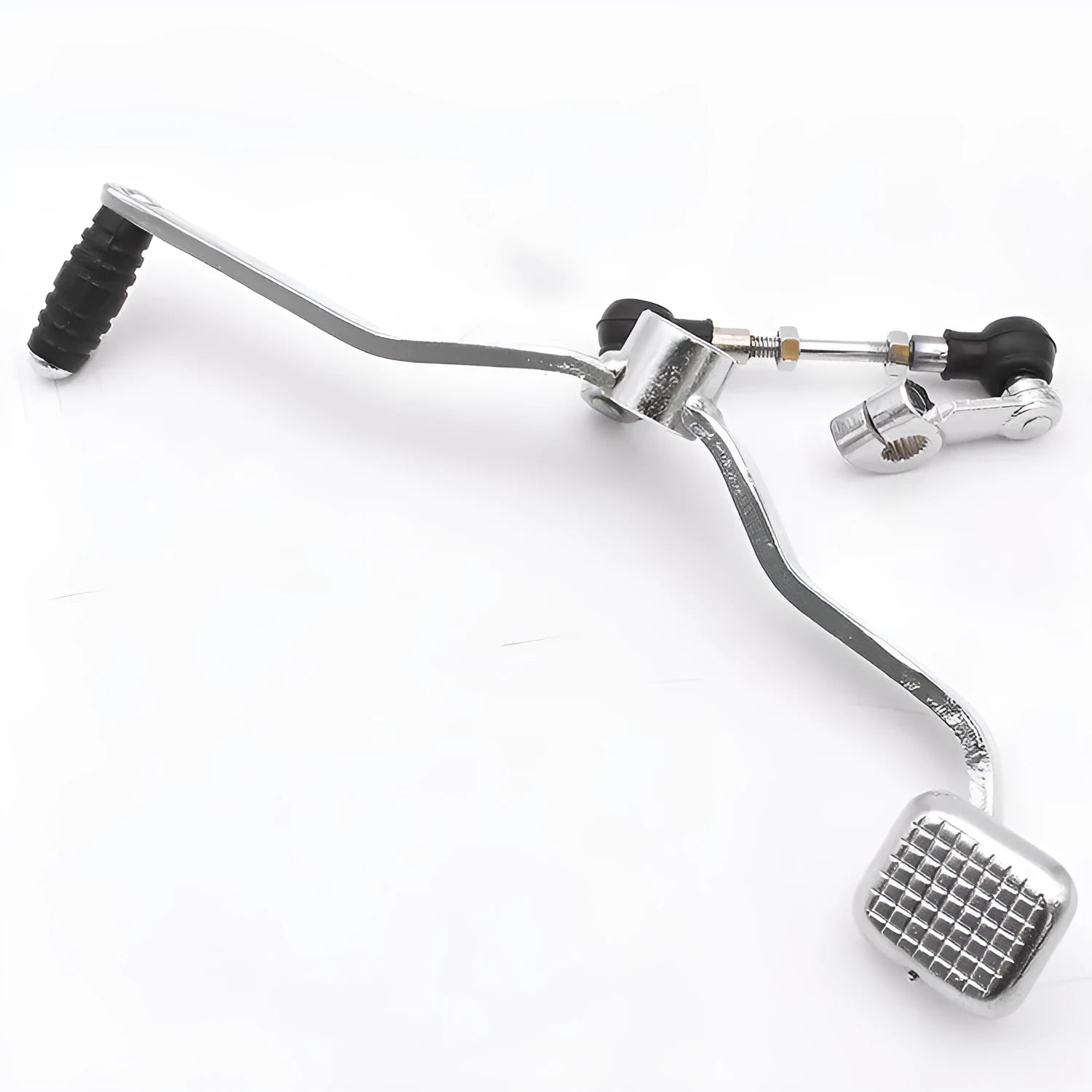 Motorcycle gear lever for GS125, 300mm long with coarse and fine teeth on steps