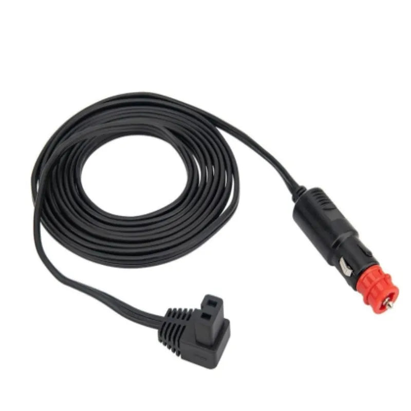 2.5m car refrigerator cigarette lighter extension cable with gold plated terminals