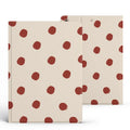Wave point coloured flip tri-fold silicone tablet case with pen slot for iPad 10.2 inch