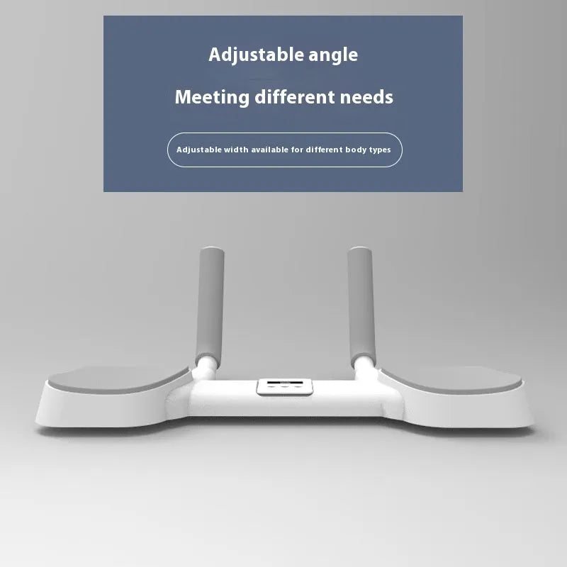 White household flat support trainer with aluminium frame and ABS components for home exercise