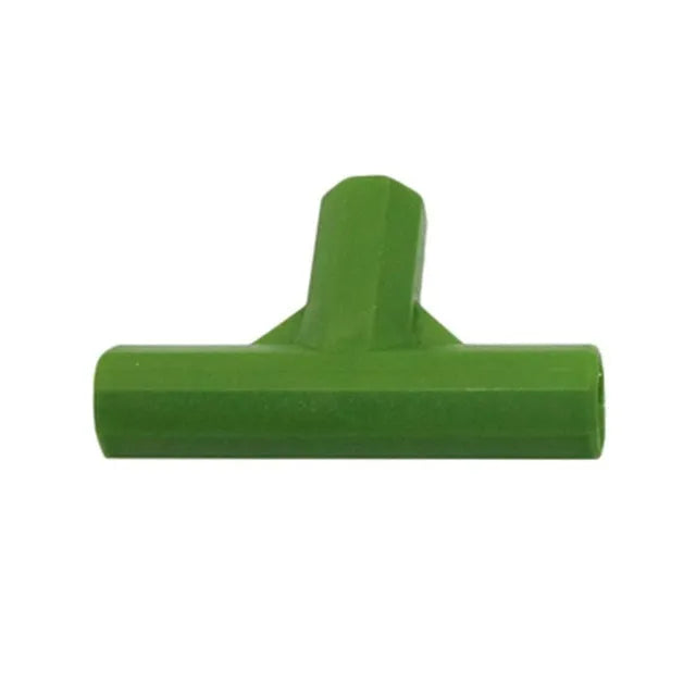 Three-way and four-way garden stake connectors for 11mm diameter plant supports