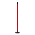 Red aluminium alloy golf trainer with magnetic baseball bar for swing alignment practice