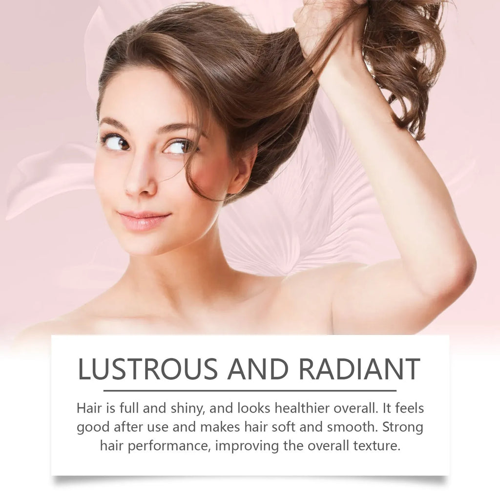 100g hair mask pot with hydrolysed keratin and aloe extract for moisturising and smoothing hair