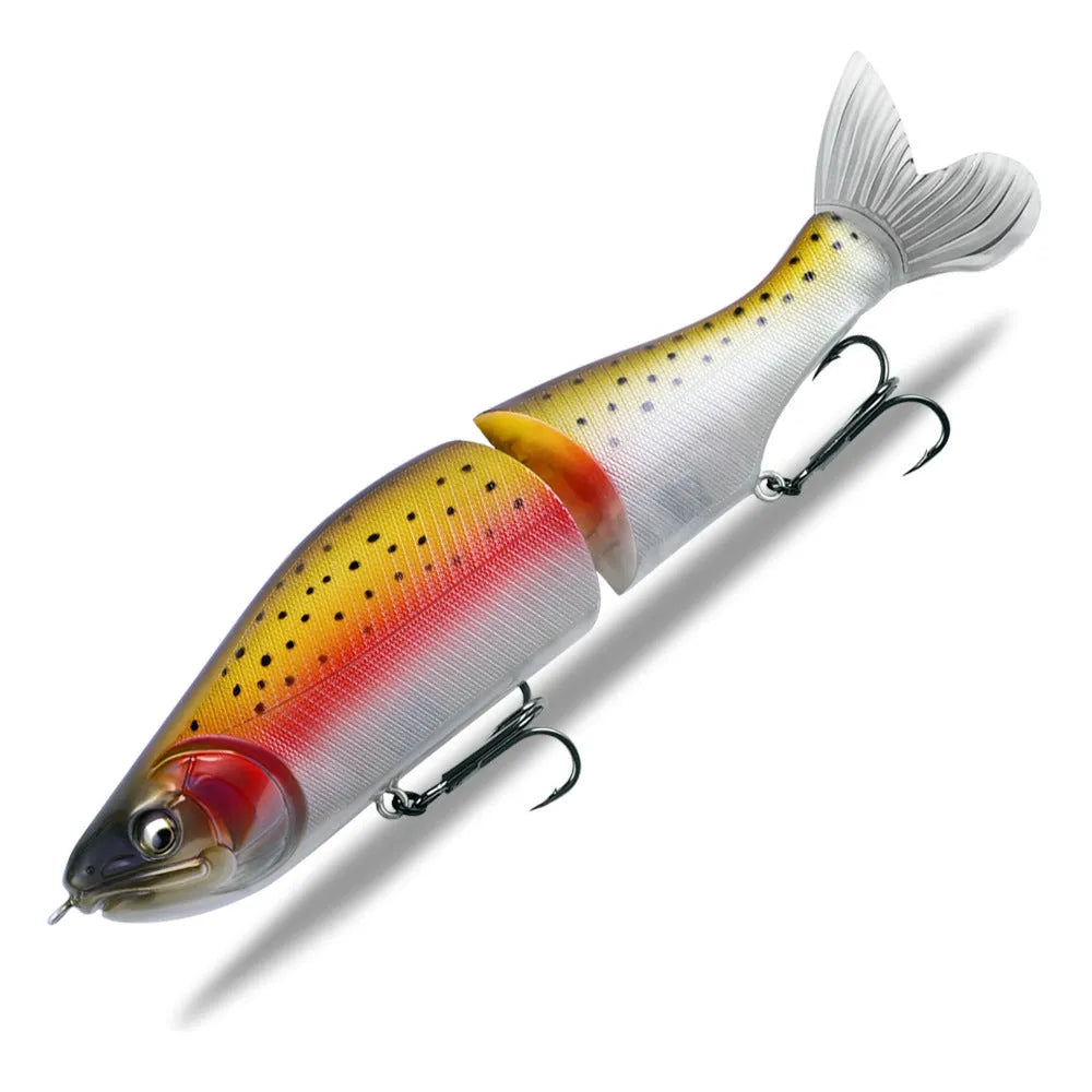 185mm soft plastic fishing bait showing colour variations for bass fishing