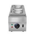 Commercial chocolate melting machine with double pot electric heating system