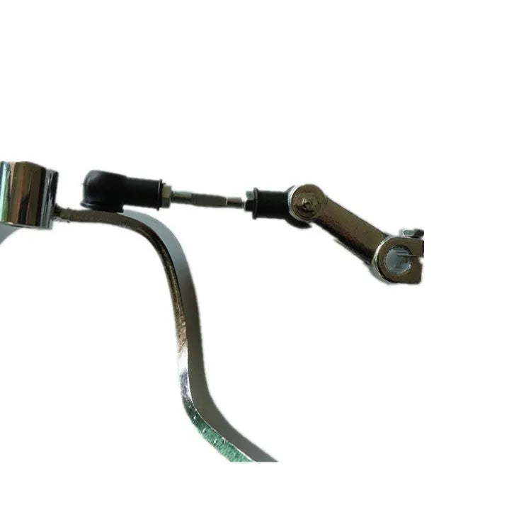 Motorcycle gear lever for GS125, 300mm long with coarse and fine teeth on steps