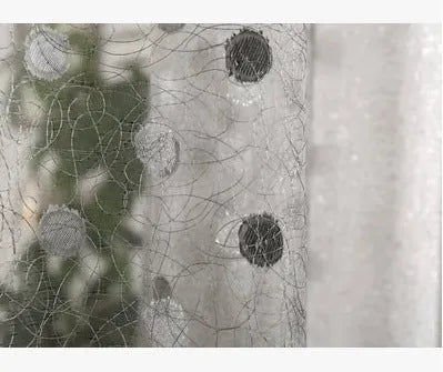 Simple blackout curtain panel shown hanging, with choice of hook, Korean hook or ring heading styles.