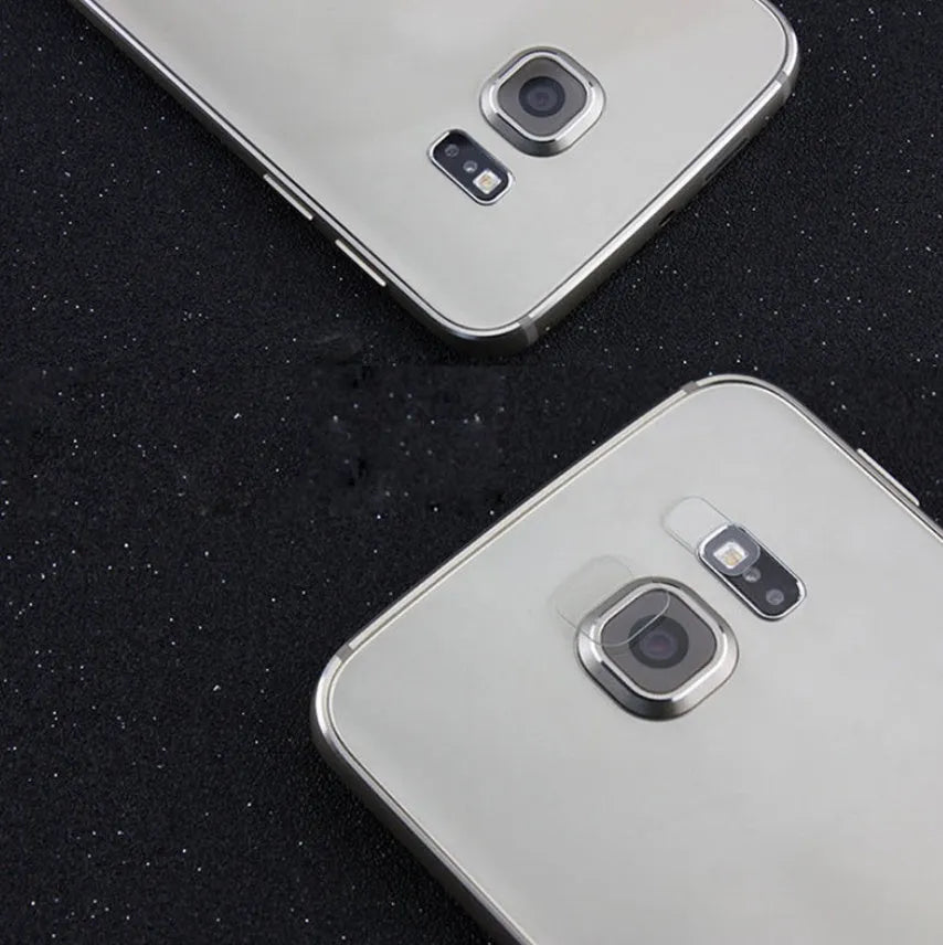 Samsung Galaxy S7 edge S8 rear camera tempered glass lens protection film