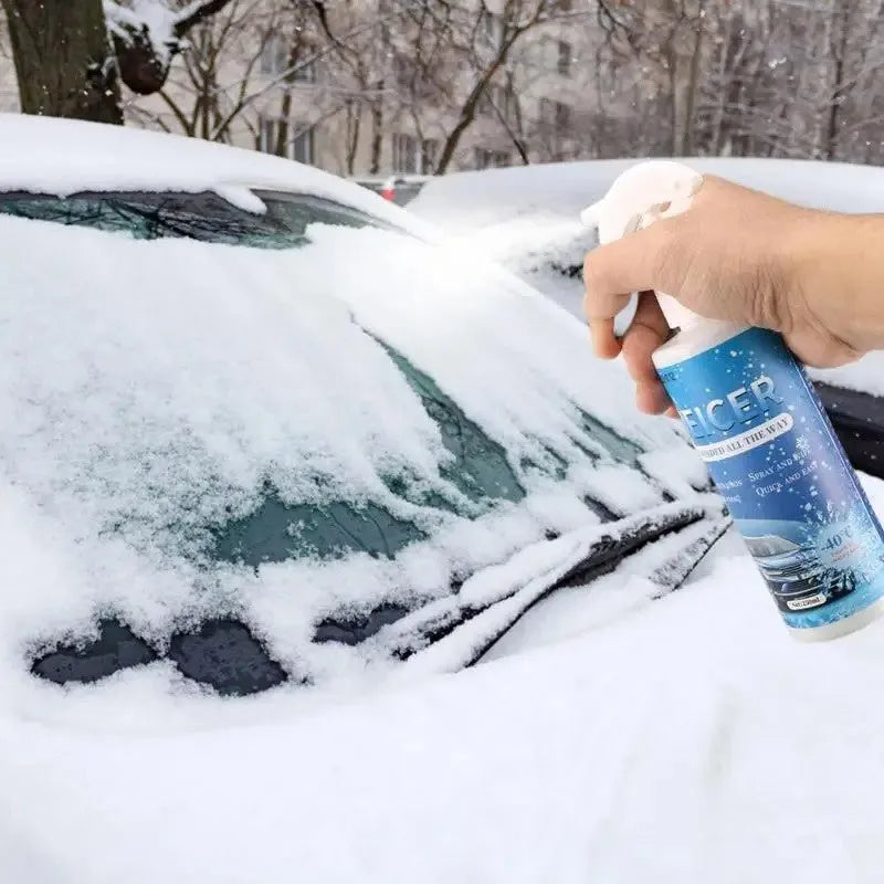 250ml bottle of car windshield deicing agent for snow and ice removal