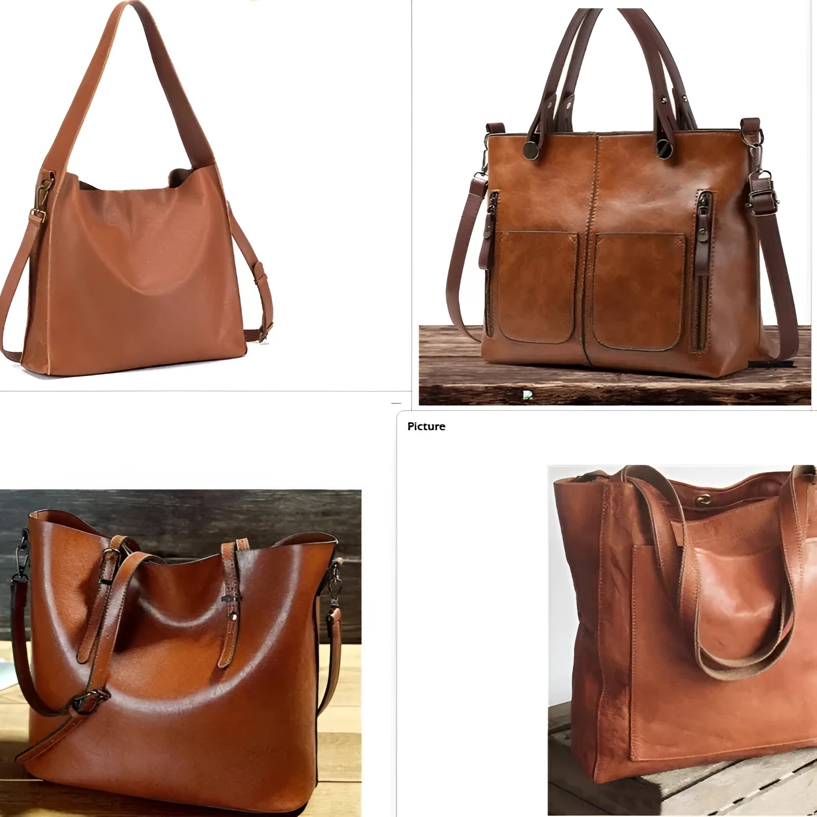 Black polyester ladies shoulder bag with a long adjustable strap and top-zip closure.