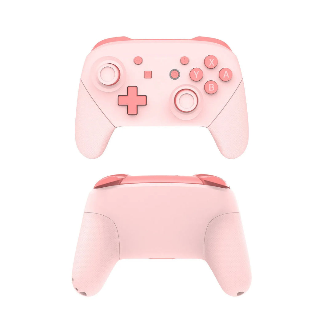 Wireless handle in Pink colour for Nintendo Switch, PC, and Tesla with USB charging cable