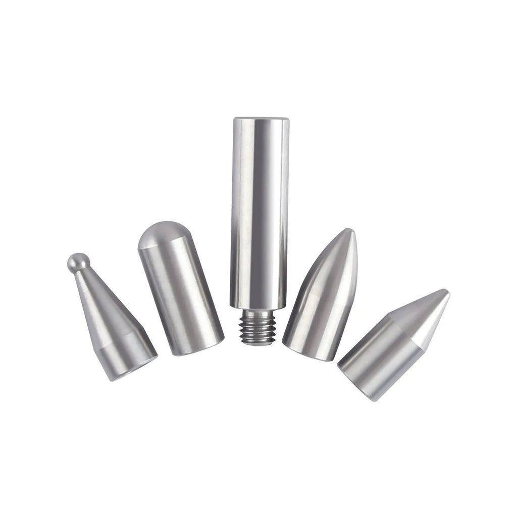Three alloy steel hook and crowbar tools for car dent repair, presented on a white background.