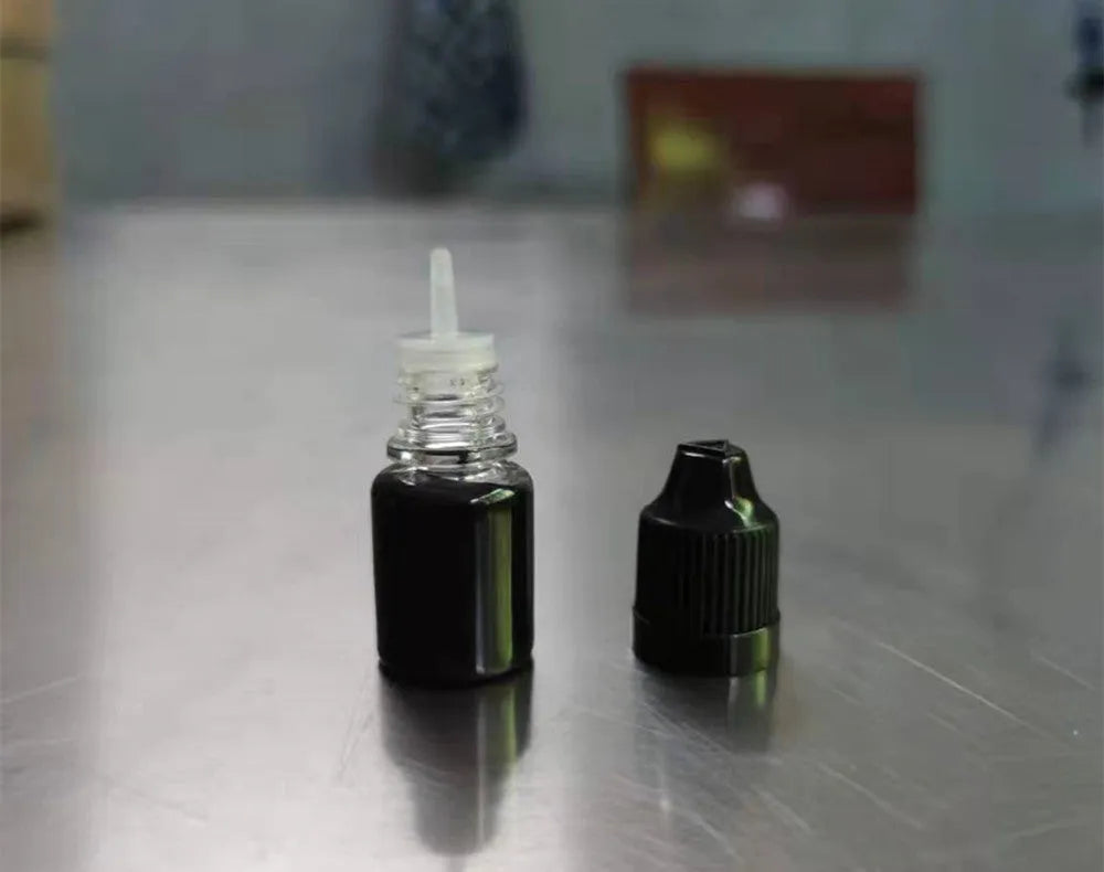 5ml black confidentiality seal ink bottle for fast-drying document security markings