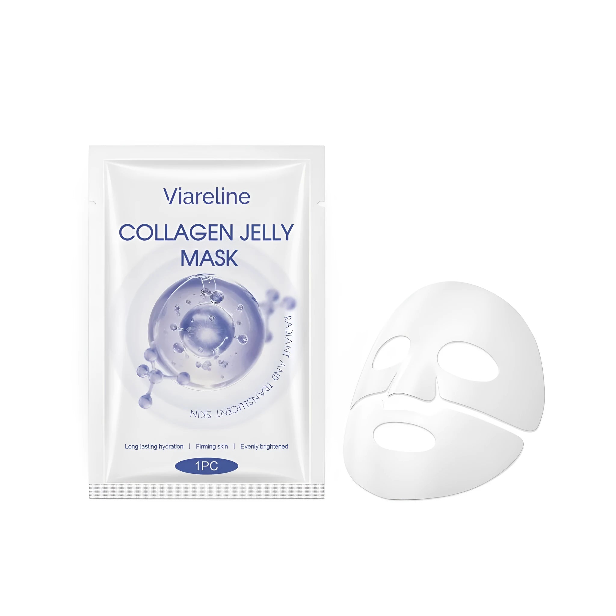Collagen moisturizing mask single sheet with 28ml essence for facial hydration