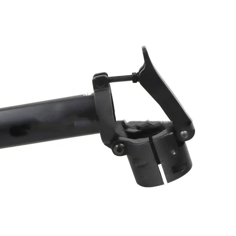 Black metal folding upright bar replacement part for Nanbo No. 9 electric scooter