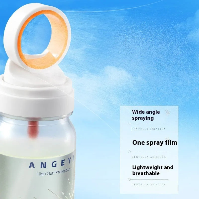 Crystal Sunscreen Spray SPF50 90ml aerosol can for full body UV protection