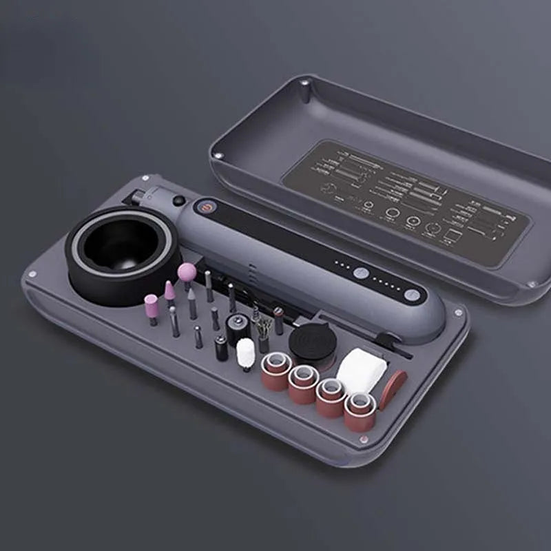 8V mini polishing and cutting machine with lithium battery and five speed settings