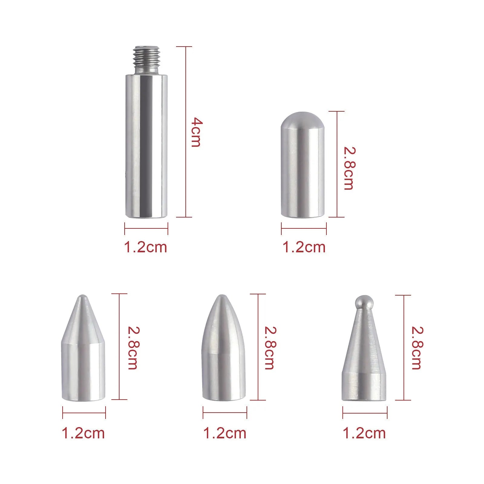Three alloy steel hook and crowbar tools for car dent repair, presented on a white background.