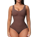 Seamless nylon corset bodysuit for waist support and body sculpting available in multiple colours