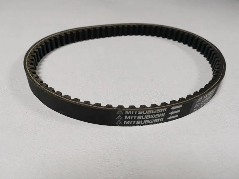 Black motorcycle drive belt for Jili GP110 with 20.1-759 size marking