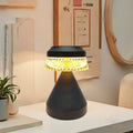Small LED bedside night lamp in black, coffee or orange with USB cable and three-colour dimming.