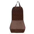 Pet car front seat cover protector in 600D Oxford cloth with PVC coating, 52x102cm