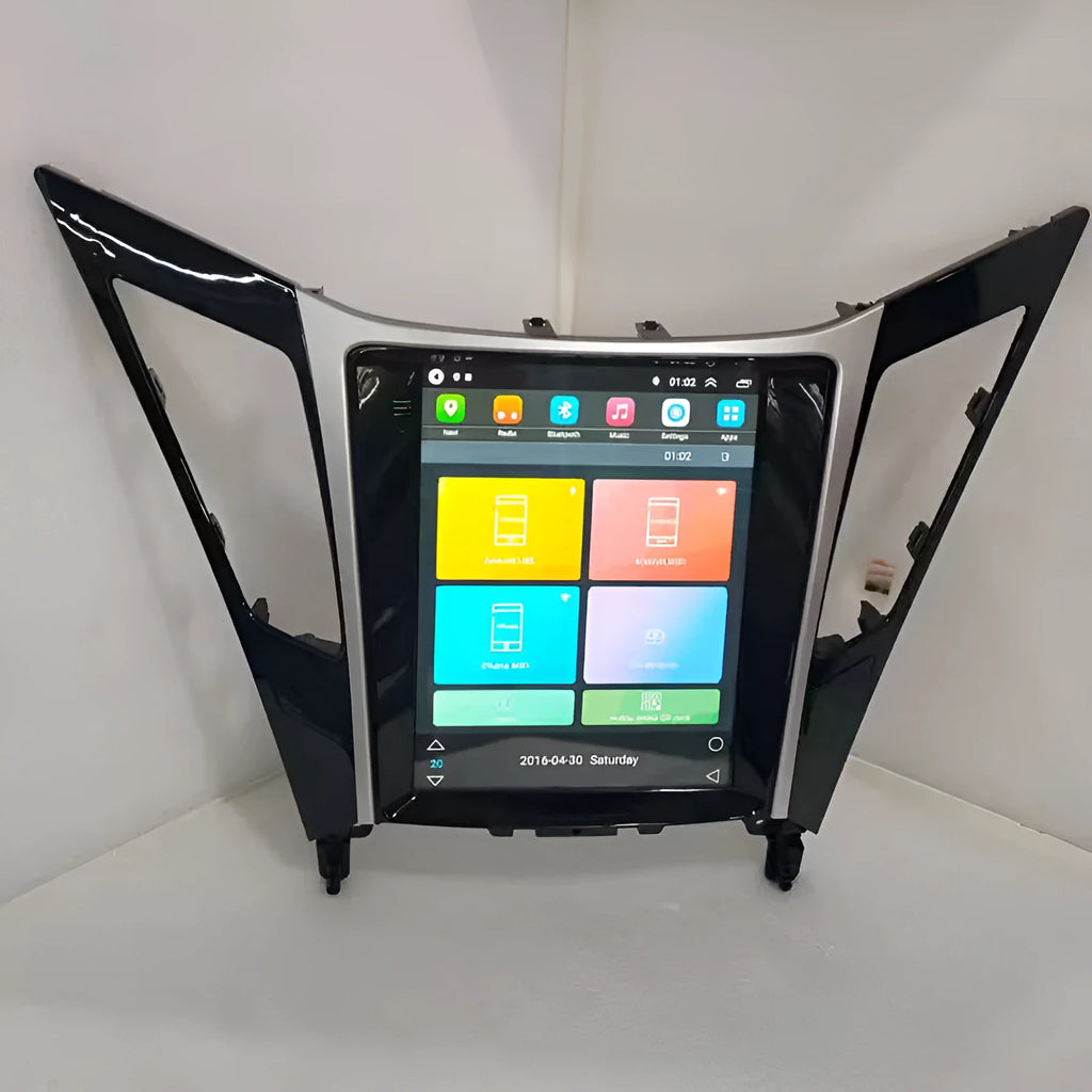 9.7-inch vertical Android car navigator for 2008 Hyundai Sonata dashboard installation