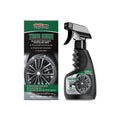 Car tyre glazing agent 120ml bottle with silicone oil formula for rubber tyre shine