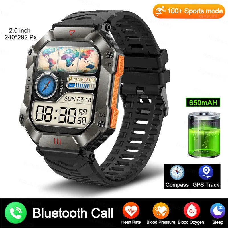 Android GPS smart watch for women with titanium alloy case and multiple strap colour options