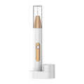 Gold ultrasonic tooth cleaning device for tartar removal and stain reduction