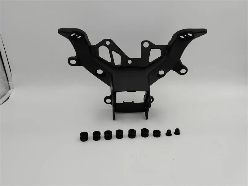 Black heavy aluminium headlight bracket for BMW S 1000RR motorcycle 2009-2018