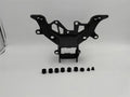 Black heavy aluminium headlight bracket for BMW S 1000RR motorcycle 2009-2018
